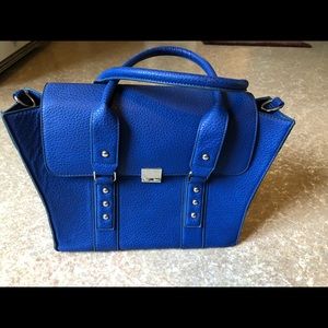Royal Blue classic handbag
